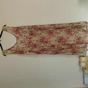 Vintage Marisol Cottage Core Grunge Floral SZ M Fully Lined